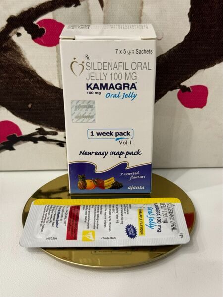 KAMAGRA JELLY для мужчин 7 саше по 5mg. E-0453